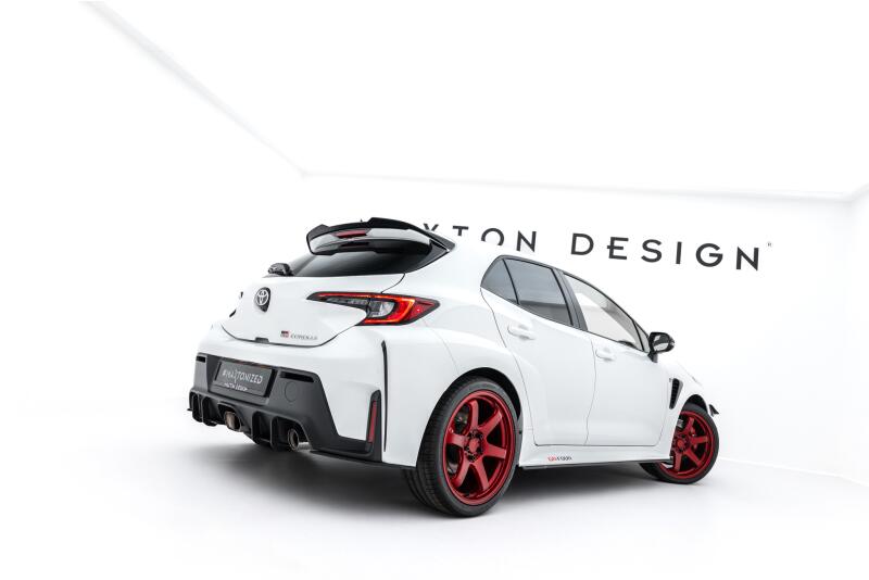 Maxton Design Street Pro Diffusor Flaps für Toyota GR Corolla Mk12 Rot
