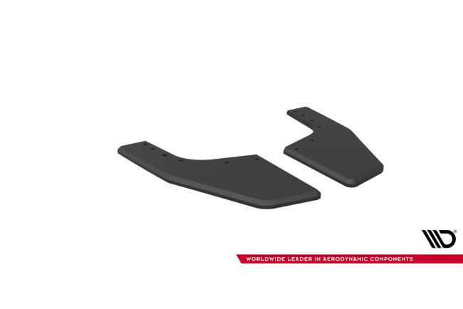 Maxton Design Street Pro Diffusor Flaps V.2 für VW Golf 8 R / VW Golf 8 R Facelift Schwarz