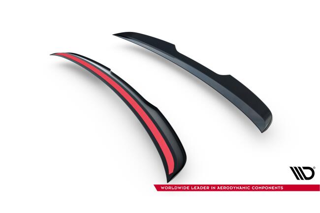 Maxton Design Heckspoiler Lippe für BMW X2 M-Paket / iX2 U10 Hochglanz schwarz