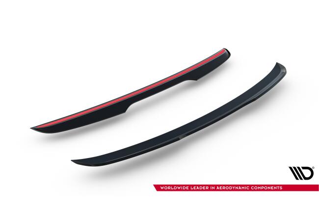 Maxton Design Heckspoiler Lippe für BMW X2 M-Paket / iX2 U10 Hochglanz schwarz