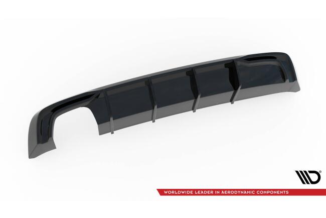 Maxton Design Heckdiffusor V.2 für Audi A3 Sportback 8V Facelift Hochglanz schwarz