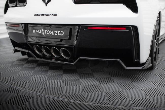 Maxton Design Heckdiffusor für Chevrolet Corvette C7...