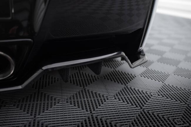 Maxton Design Heckdiffusor für Chevrolet Corvette C7 Stingray Hochglanz schwarz