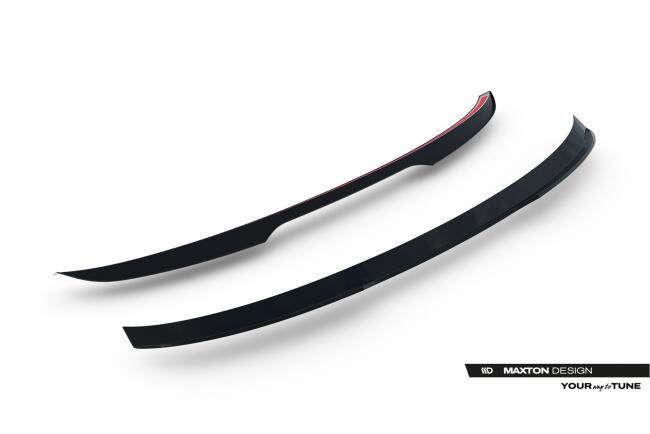 Maxton Design Heckspoiler Lippe V.1 für Porsche Macan EV Mk1 2024- Hochglanz schwarz