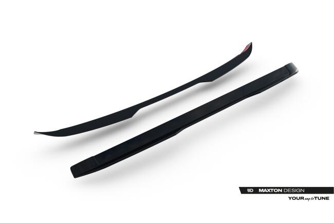 Maxton Design Heckspoiler Lippe V.2 für Porsche Macan EV Mk1 2024- Hochglanz schwarz