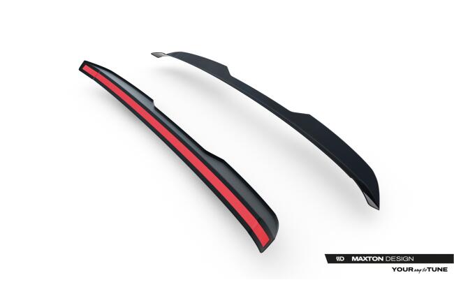 Maxton Design Heckspoiler Lippe V.2 für Porsche Macan EV Mk1 2024- Hochglanz schwarz