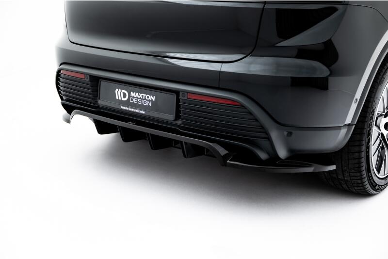 Maxton Design Heckdiffusor für Porsche Macan EV Mk1 2024-Hochglanz schwarz
