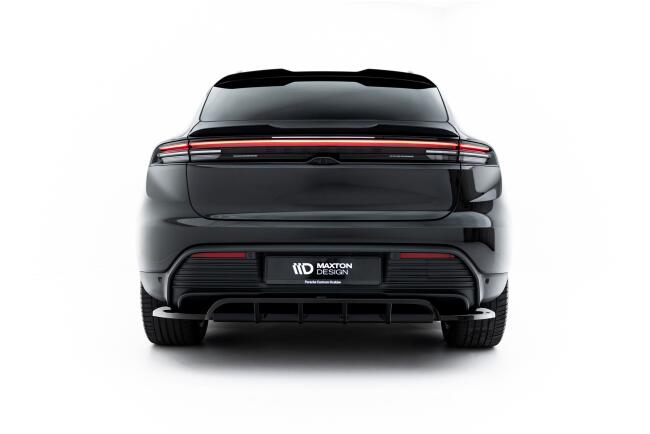 Maxton Design Heckdiffusor für Porsche Macan EV Mk1 2024-Hochglanz schwarz
