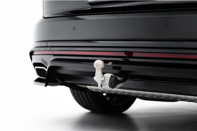 Maxton Design Heckdiffusor für VW Touareg R-line Mk3 Facelift Hochglanz schwarz