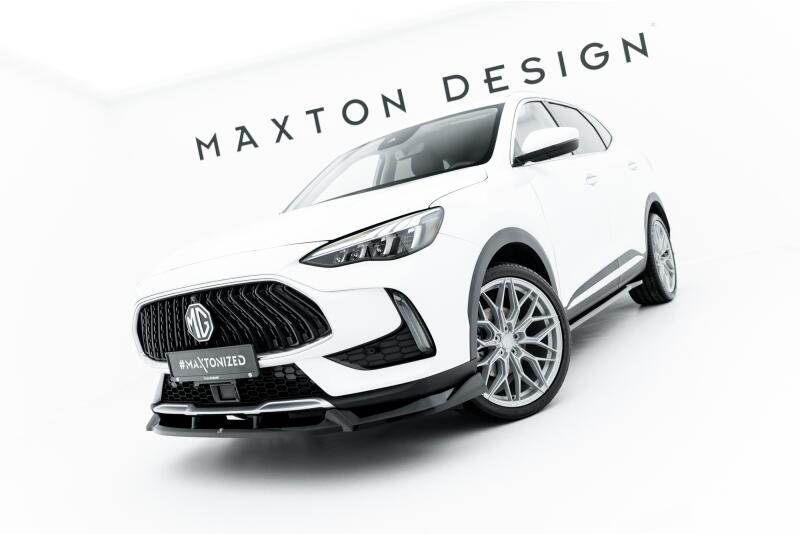 Maxton Design Frontlippe für MG HS Mk1 Facelift Hochglanz schwarz