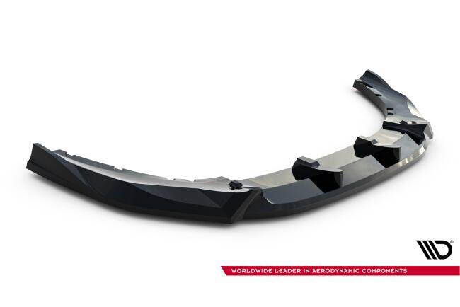 Maxton Design Frontlippe für MG HS Mk1 Facelift Hochglanz schwarz