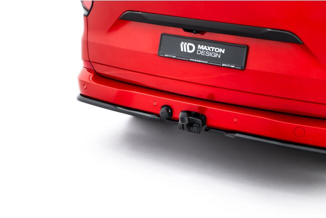 Maxton Design Heckdiffusor für Ford Transit Custom / Tourneo Custom Mk2 Hochglanz schwarz