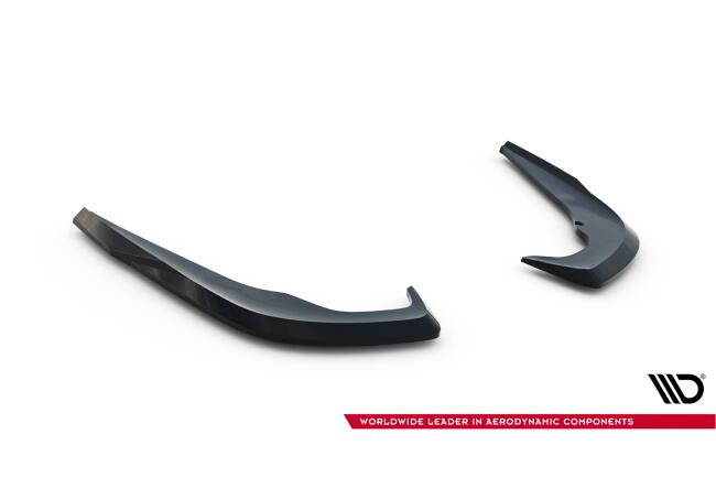 Maxton Design Diffusor Flaps für Skoda Octavia Liftback / Combi Mk4 Facelift Hochglanz schwarz