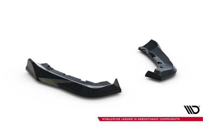 Maxton Design Diffusor Flaps V.2 für Alfa Romeo Stelvio Mk1 Hochglanz schwarz