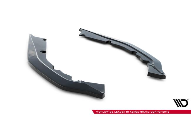 Maxton Design Diffusor Flaps V.2 für BMW M4 G82 / G82 Facelift Hochglanz schwarz