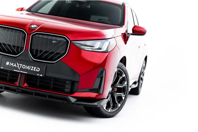 Maxton Design Frontlippe für BMW X3 M-Paket G45 Hochglanz schwarz