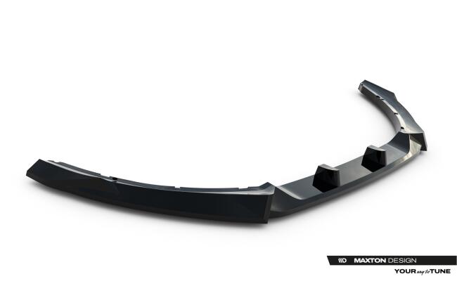 Maxton Design Frontlippe für Ford S-Max ST-Line Mk2 Facelift Hochglanz schwarz