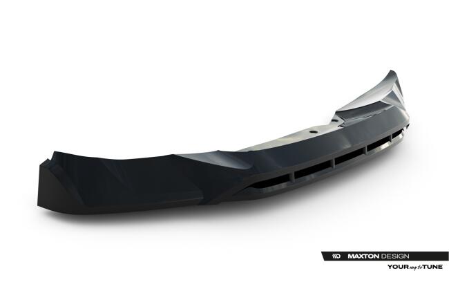 Maxton Design Frontlippe für Land Rover Defender Mk4 Hochglanz schwarz