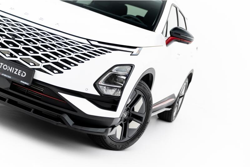 Maxton Design Frontlippe für Omoda 5 Mk1 Hochglanz schwarz