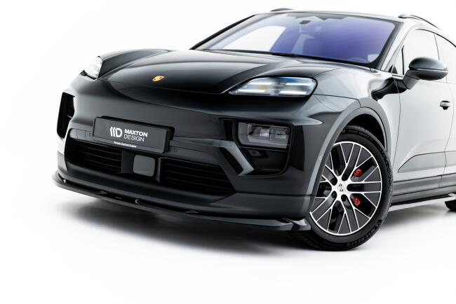 Maxton Design Frontlippe für Porsche Macan EV Mk1...