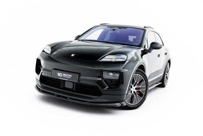 Maxton Design Frontlippe für Porsche Macan EV Mk1...