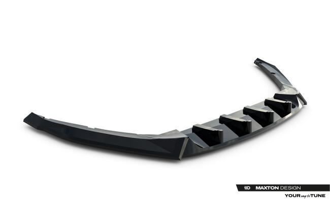 Maxton Design Frontlippe für Skoda Octavia Liftback / Combi Mk4 Facelift Hochglanz schwarz