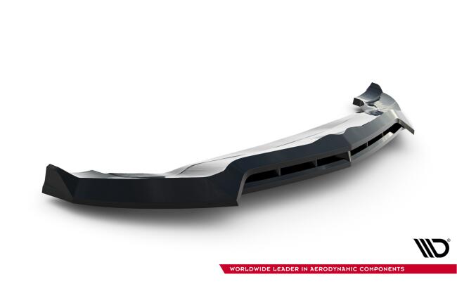 Maxton Design Frontlippe V.3 für Alfa Romeo Stelvio Mk1 Hochglanz schwarz