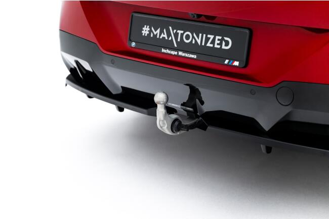 Maxton Design Heckdiffusor für BMW X3 M-Paket G45 Hochglanz schwarz