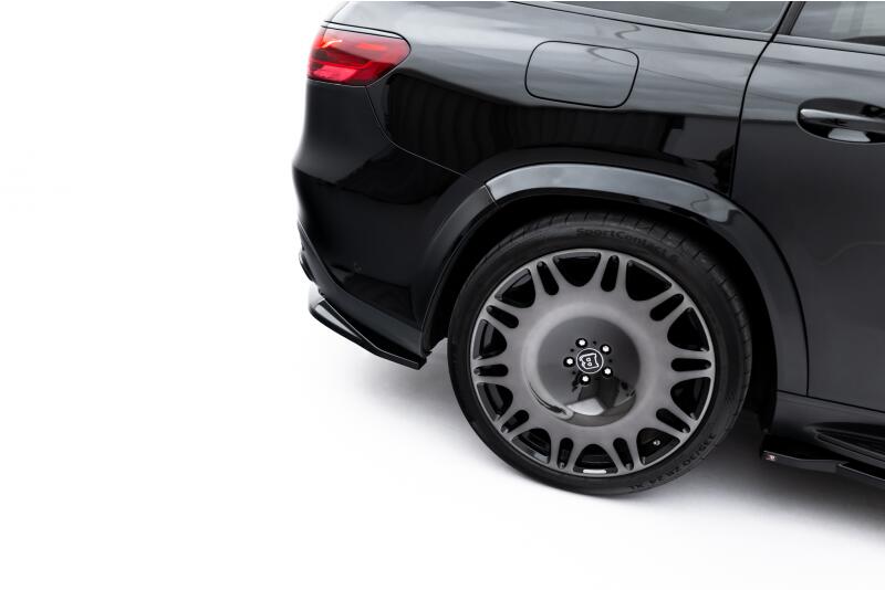 Maxton Design Heckdiffusor für Mercedes GLS AMG-Line X167 Facelift Hochglanz schwarz