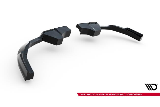 Maxton Design Heckdiffusor für Mini Countryman JCW U25 Hochglanz schwarz