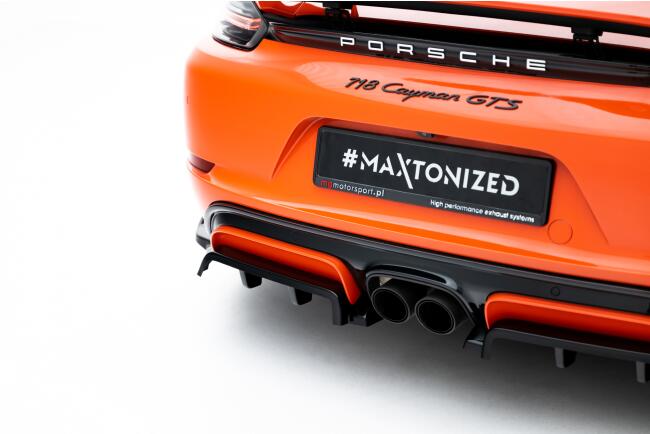 Maxton Design Heckdiffusor für Porsche 718 Cayman...