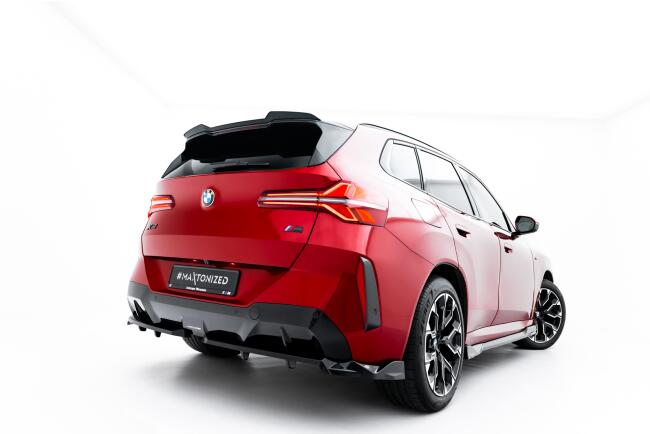 Maxton Design Heckspoiler Lippe für BMW X3 M-Paket G45 Hochglanz schwarz