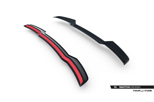 Maxton Design Heckspoiler Lippe für BMW X3 M-Paket G45 Hochglanz schwarz