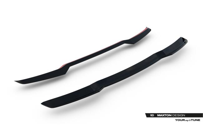 Maxton Design Heckspoiler Lippe für BMW X3 M-Paket G45 Hochglanz schwarz