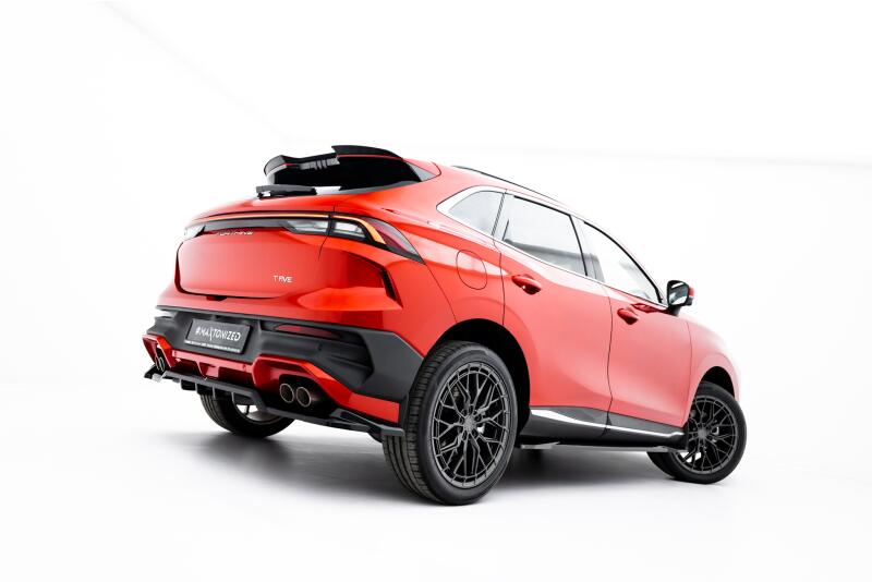 Maxton Design Heckspoiler Lippe für Forthing T-Five Mk1 Hochglanz schwarz