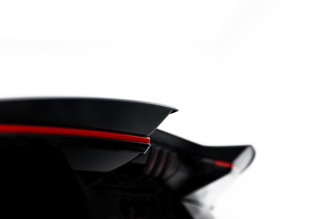 Maxton Design Heckspoiler Lippe für Forthing T-Five Mk1 Hochglanz schwarz