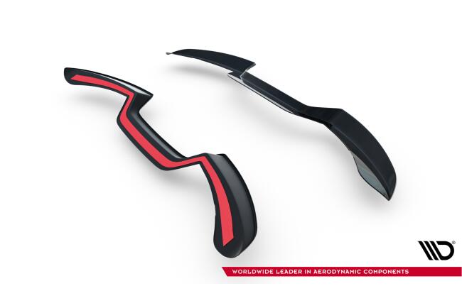 Maxton Design Heckspoiler Lippe für Forthing T-Five Mk1 Hochglanz schwarz