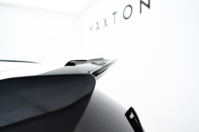 Maxton Design Heckspoiler Lippe für Mercedes GLA 45 AMG X156 Facelift Hochglanz schwarz