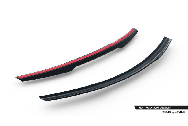 Maxton Design Heckspoiler Lippe für Mercedes GLA 45 AMG X156 Facelift Hochglanz schwarz