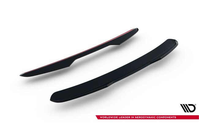 Maxton Design Heckspoiler Lippe für Mini Countryman JCW U25 Hochglanz schwarz