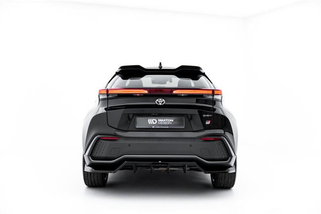 Maxton Design Heckspoiler Lippe für Toyota C-HR Mk2 Hochglanz schwarz