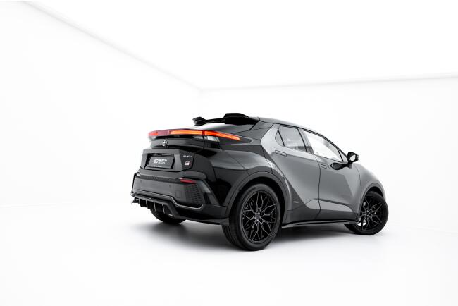 Maxton Design Heckspoiler Lippe für Toyota C-HR Mk2 Hochglanz schwarz
