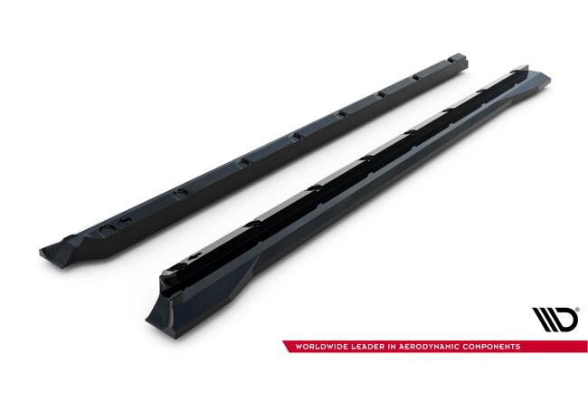 Maxton Design Seitenschweller (Paar) für Forthing T-Five Mk1 Hochglanz schwarz