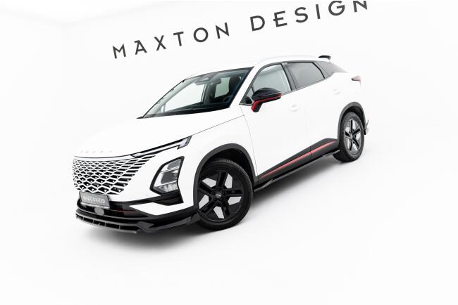 Maxton Design Seitenschweller (Paar) für Omoda 5 Mk1 Hochglanz schwarz