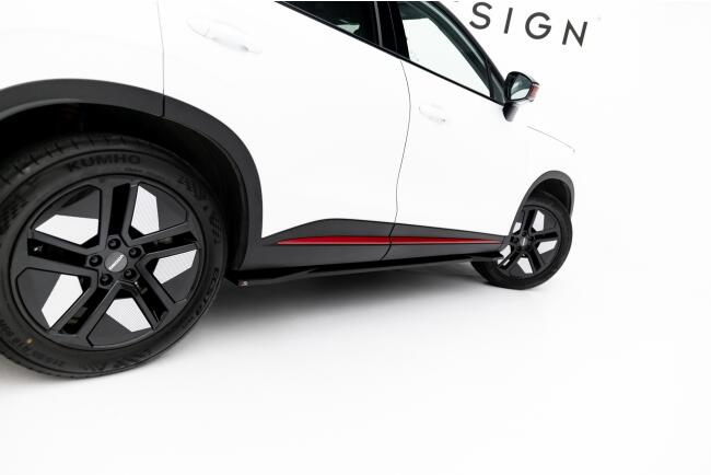 Maxton Design Seitenschweller (Paar) für Omoda 5 Mk1 Hochglanz schwarz