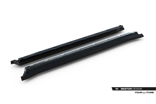 Maxton Design Seitenschweller (Paar) für Toyota C-HR Mk2 Hochglanz schwarz
