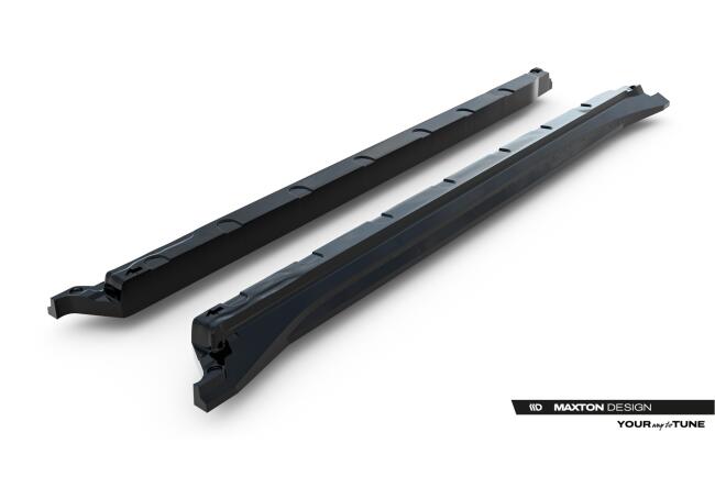 Maxton Design Seitenschweller (Paar) für Toyota C-HR Mk2 Hochglanz schwarz