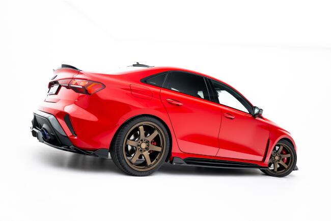 Maxton Design Seitenschweller (Paar) V.2 für Audi RS3 Limousine 8Y / 8Y Facelift Hochglanz schwarz