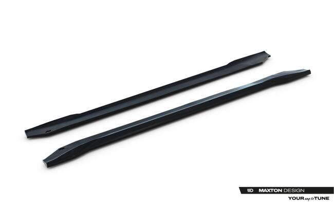 Maxton Design Seitenschweller (Paar) V.2 für Chrysler Pacifica Mk2 Hochglanz schwarz