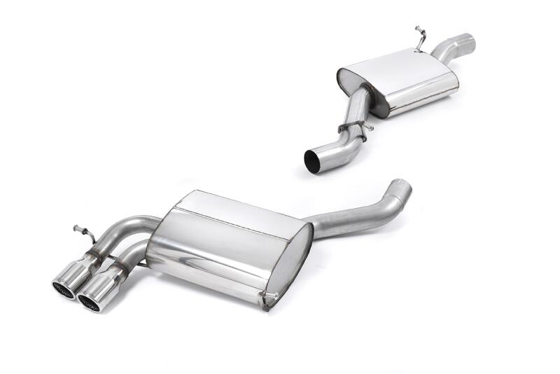Milltek Sport Auspuffanlage für Audi S3 (8P) Sportback 2.0 TFSI quattro 265 PS 2007-2012 Poliert 80mm
